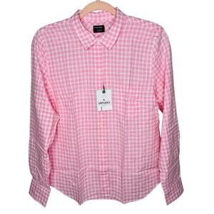 NWT UNTUCKit Calina Regular Fit Long Sleeve Button Shirt Size 10